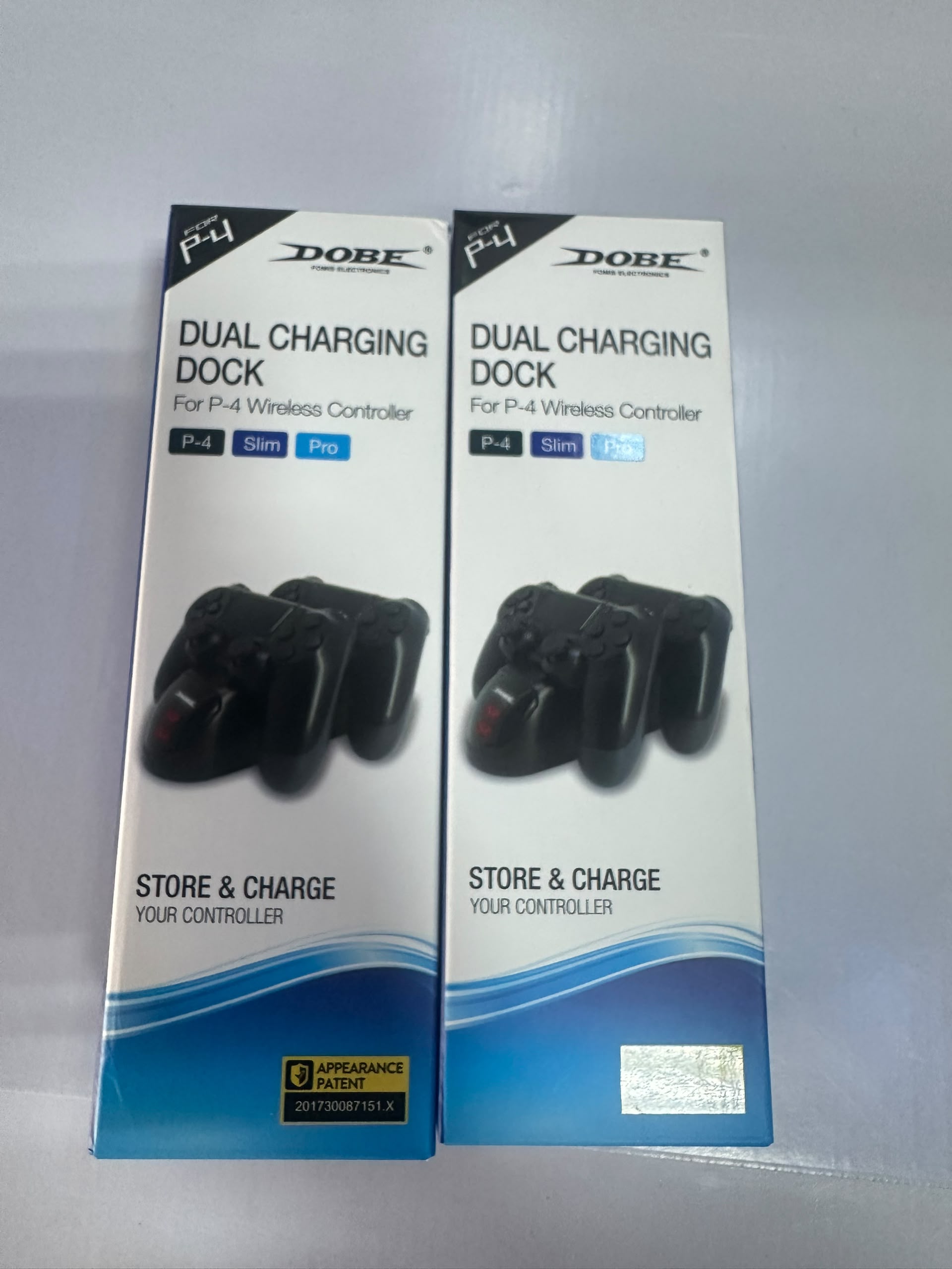 DOBE Dual Charging Dock for PS4 Wireless Controllers
