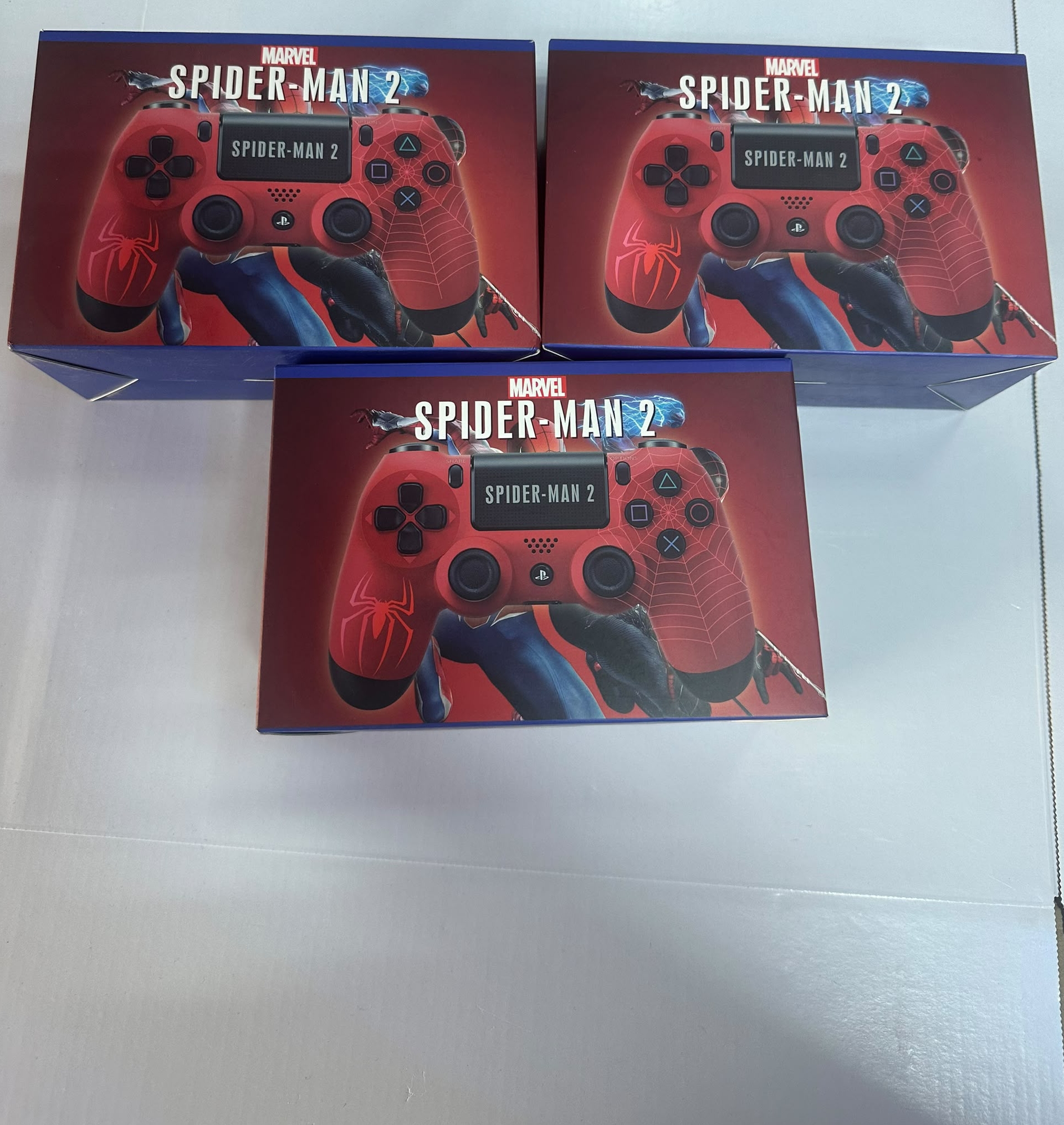 Marvel Spider-Man 2 Wireless Controller for PS4 – Red