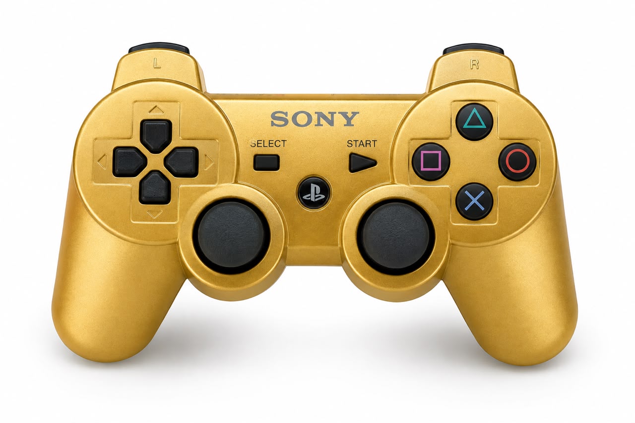 PS3 Wireless Controller – Gold