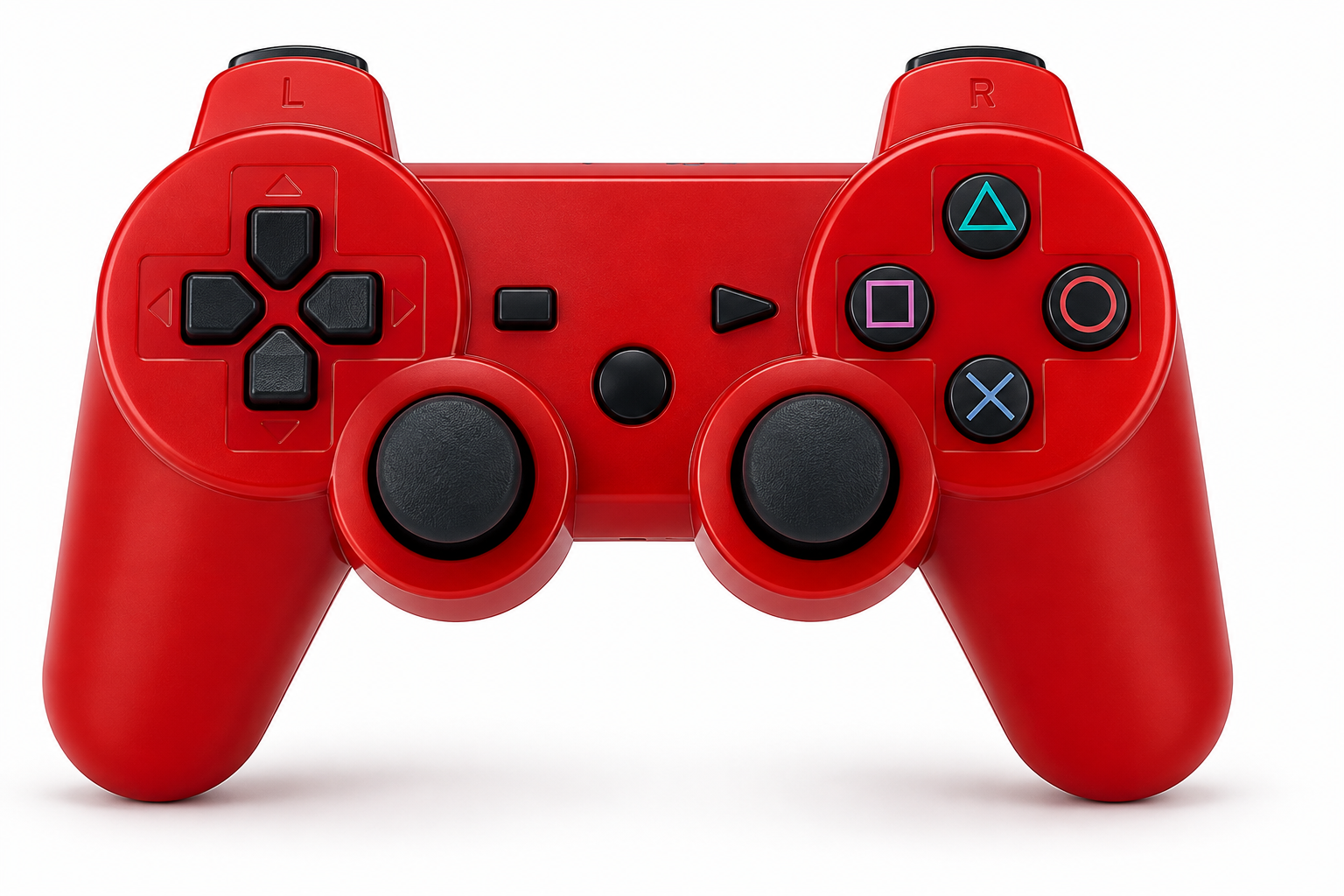 PS3 Wireless Controller - Red