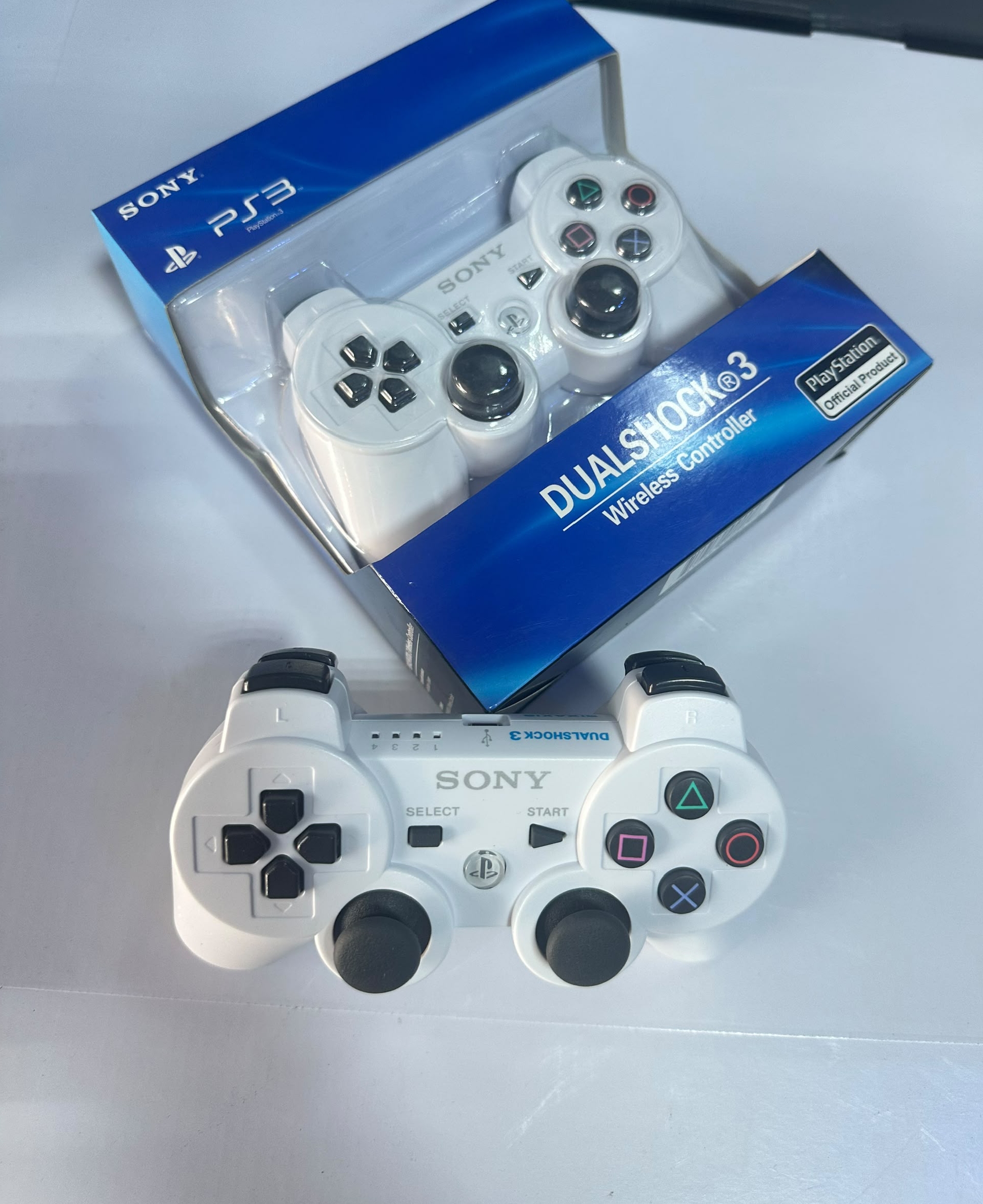 PS3 Wireless Controller - White