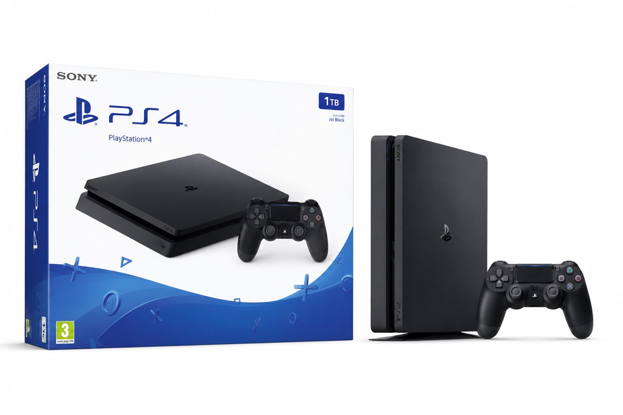 Sony PlayStation 4 (PS4) Slim Console – Brand New + 🎁 FREE GIFT