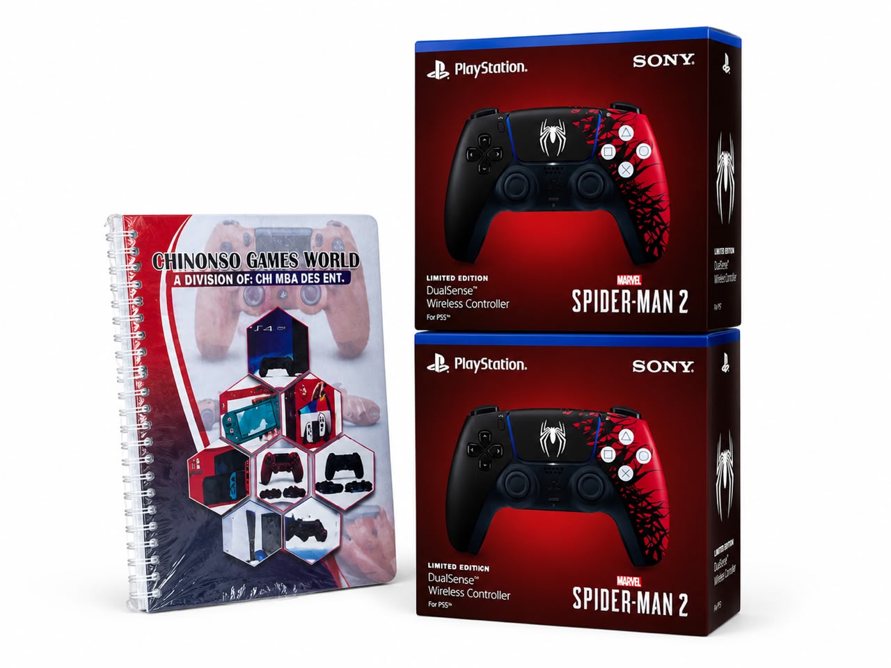 Sony PlayStation 5 (PS5) DualSense Wireless Controller – Marvel’s Spider-Man 2 Limited Edition (Brand New)