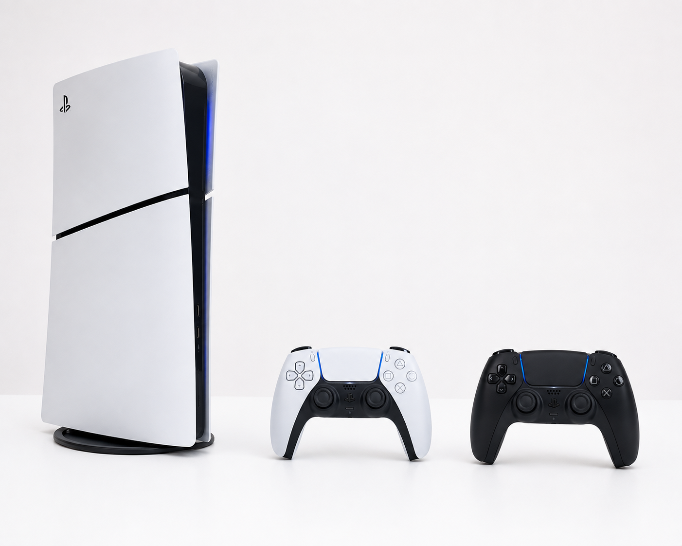 Sony PlayStation 5 (PS5) Slim Console – UK Used + 2 Original DualSense Controllers + 🎁 FREE GIFT