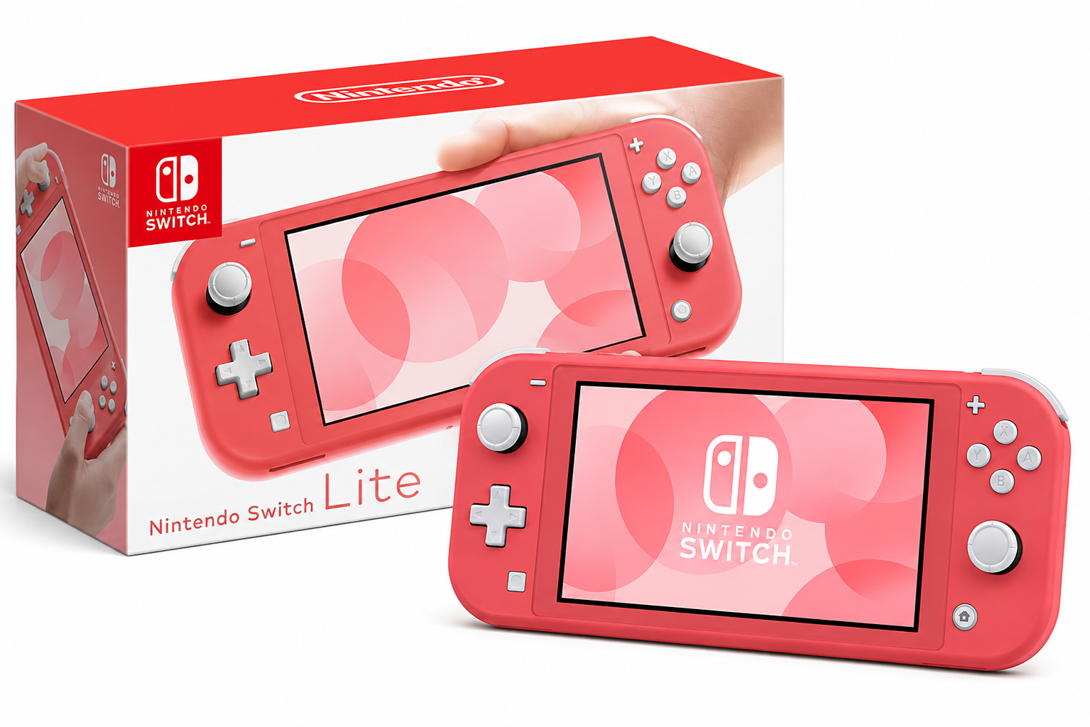 Switch Lite – Coral Pink