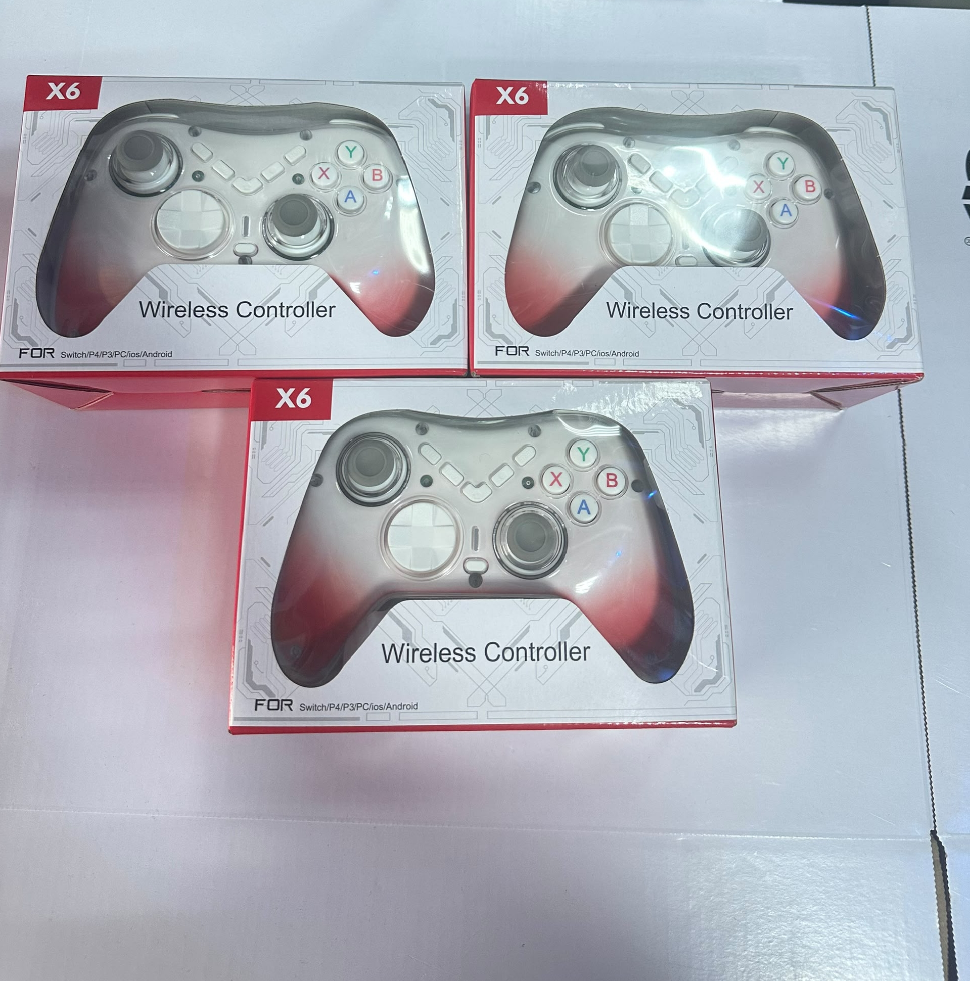 X6 Wireless Gaming Controller – Multi-Platform Gamepad for Nintendo Switch, PS4, PS3, PC, iOS & Android + Free Gift 🎁
